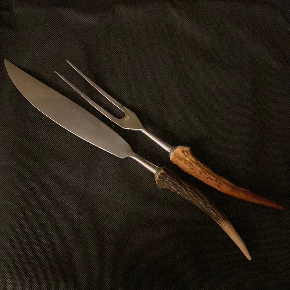 Vintage 1950s Anton Wingen Jr. Solingen Germany Rostfrei Cutlery Set